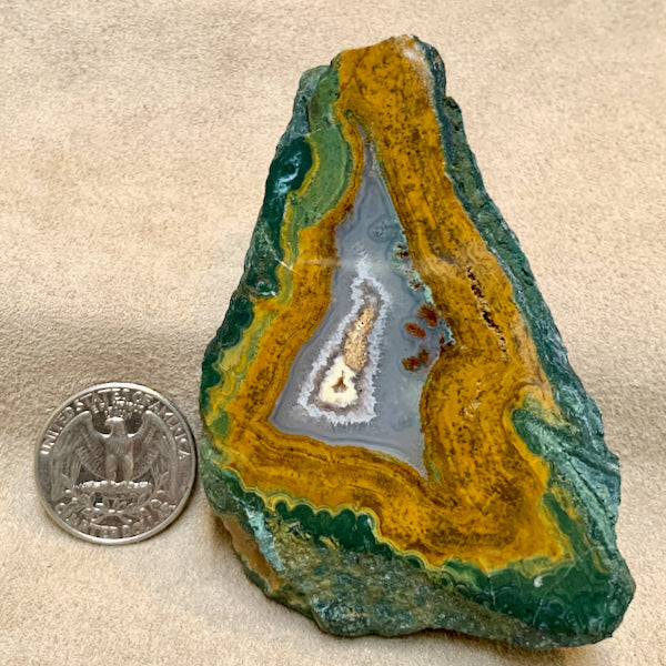 Geode, Orpheus Agate, Polished (Bulgaria)
