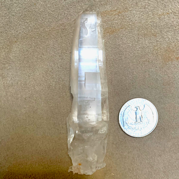 Quartz (Lemurian "Laser") Crystal (Brazil)