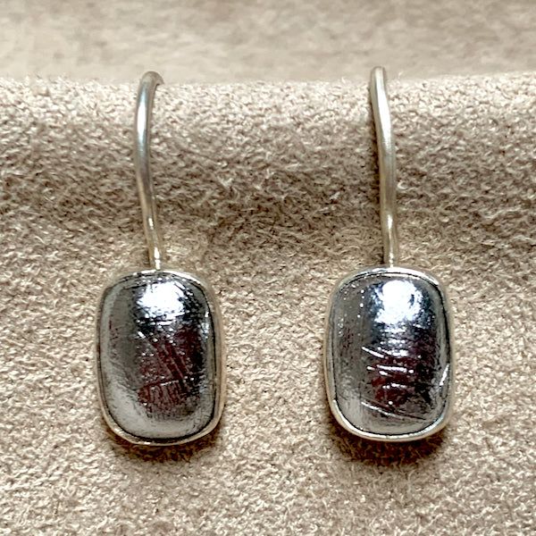 Meteorite Dangle Earrings