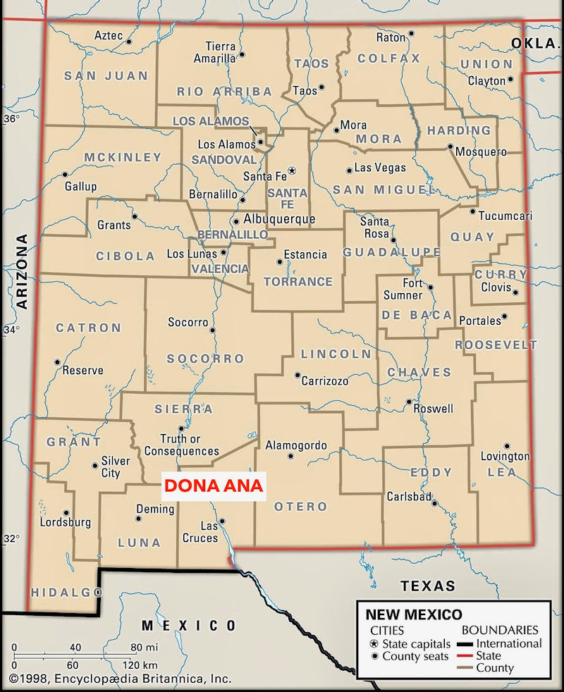 Doña Ana County, New Mexico Taos Rockers