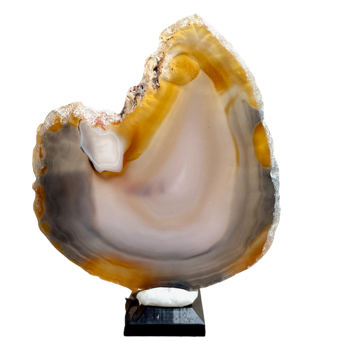 Agate Polished Slice (Brazil)