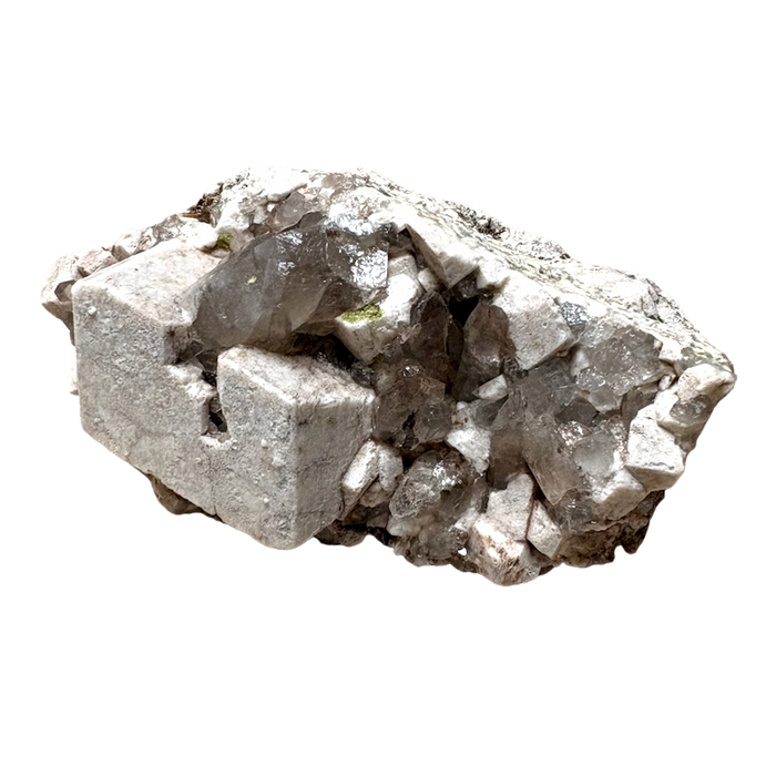 Smoky Quartz with Albite & Orthoclase (Dona Ana Co., New Mexico)