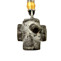 Staurolite Crystal Pendant and Cord (Taos Co., New Mexico