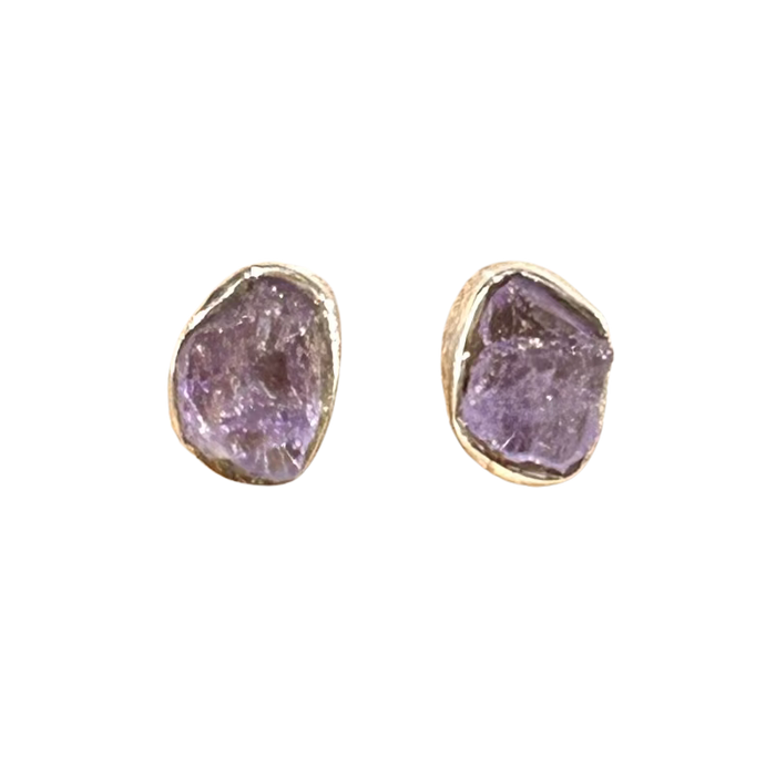 Tanzanite Stud Earrings