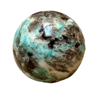 Amazonite & Smoky Quartz Polished Sphere