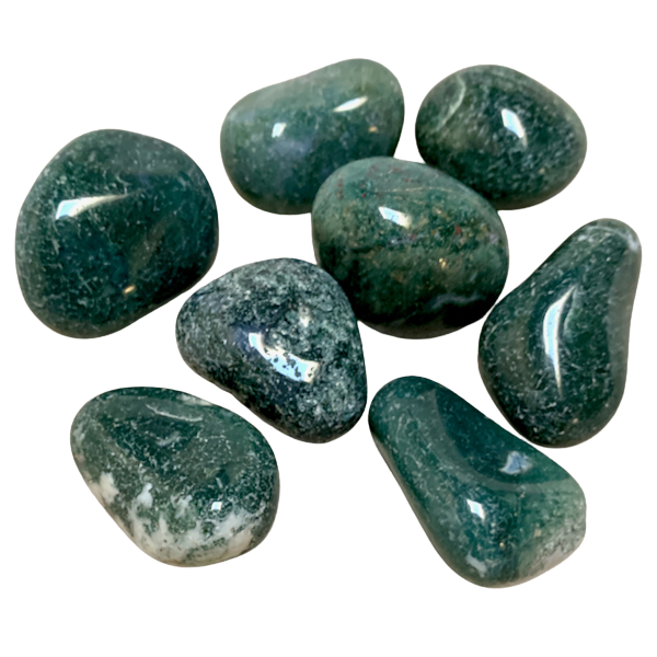 Agate (Moss) Polished Pebble