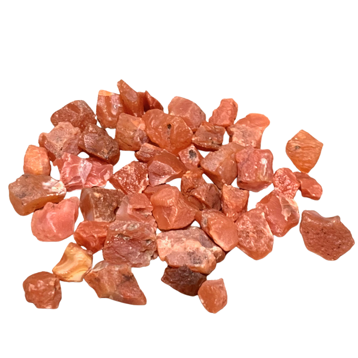 Carnelian Rough Pieces, Set of 5 (Sierra County, New Mexico)