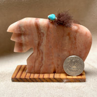 Justin Gomez Bear Carving (Taos, New Mexico)
