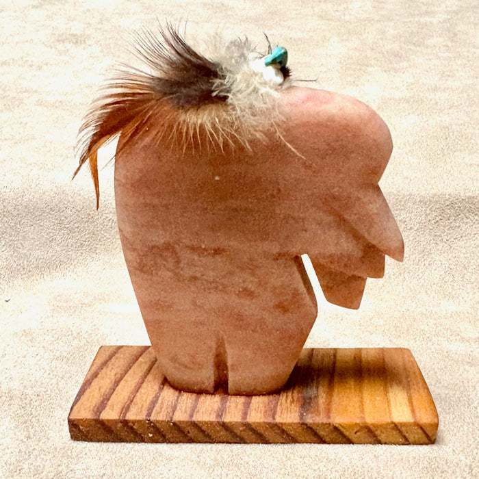 Justin Gomez Bear Carving (Taos, New Mexico)
