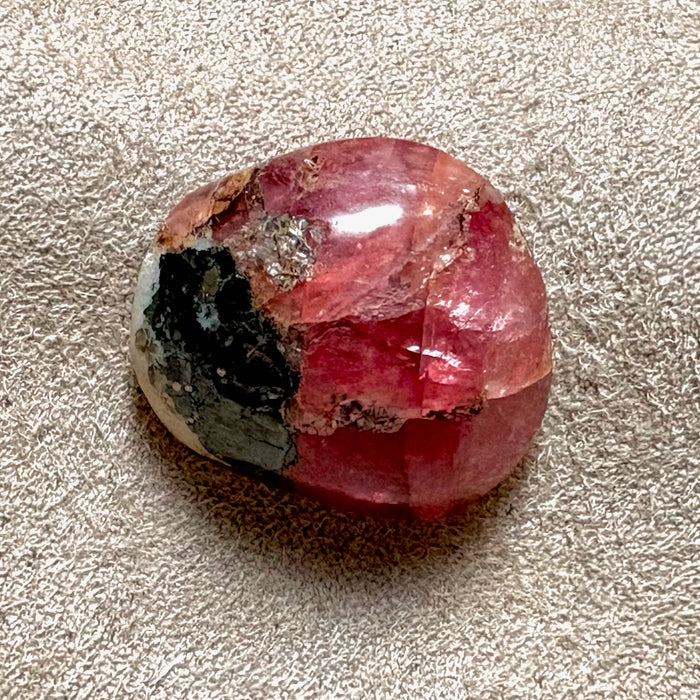 Rhodochrosite Cabochon (Sweet Home Mine, Colorado)