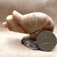 Justin Gomez Bear Carving (Taos, New Mexico)