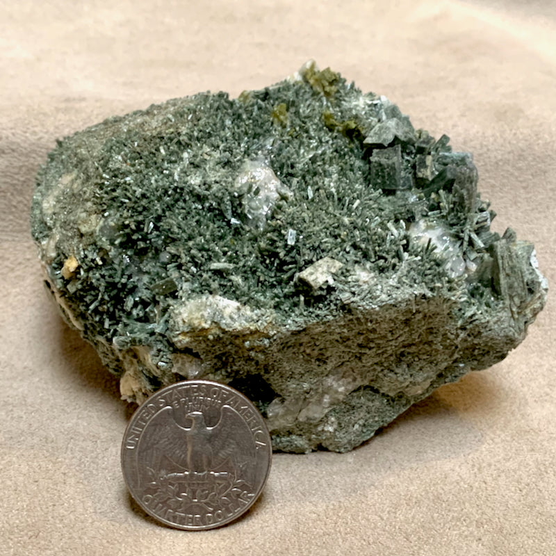 Uralite (Actinolite after Diopside) (Colorado) – Taos Rockers