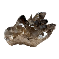 Smoky Quartz with Albite & Epidote (Dona Ana Co., New Mexico)