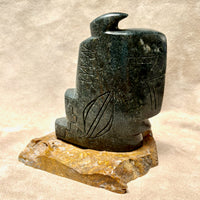 Justin Gomez "One Horn" Carving (Taos, New Mexico)