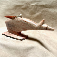 Justin Gomez Fox Carving (Taos, New Mexico)