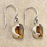 Zandrite Faceted Dangle Earrings