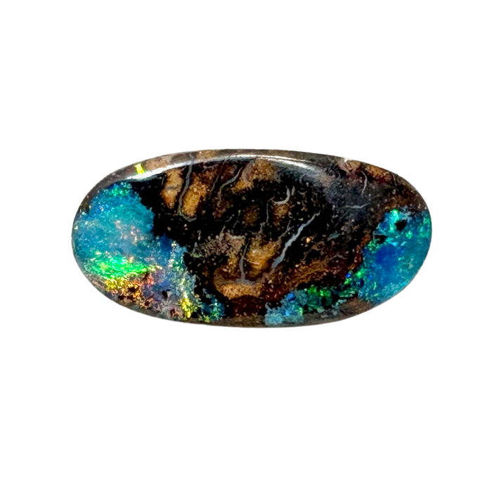 Opal, Boulder, Cabochon (Winton, Australia)
