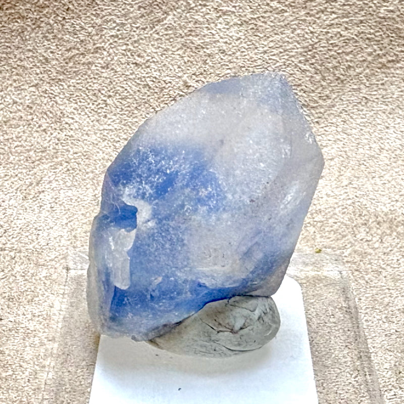 Dumortierite in Quartz (Brazil)