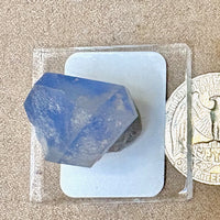 Dumortierite in Quartz (Brazil)