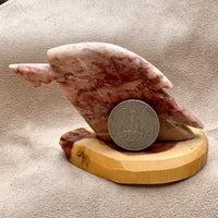 Justin Gomez Eagle Bust Carving (Taos, New Mexico)