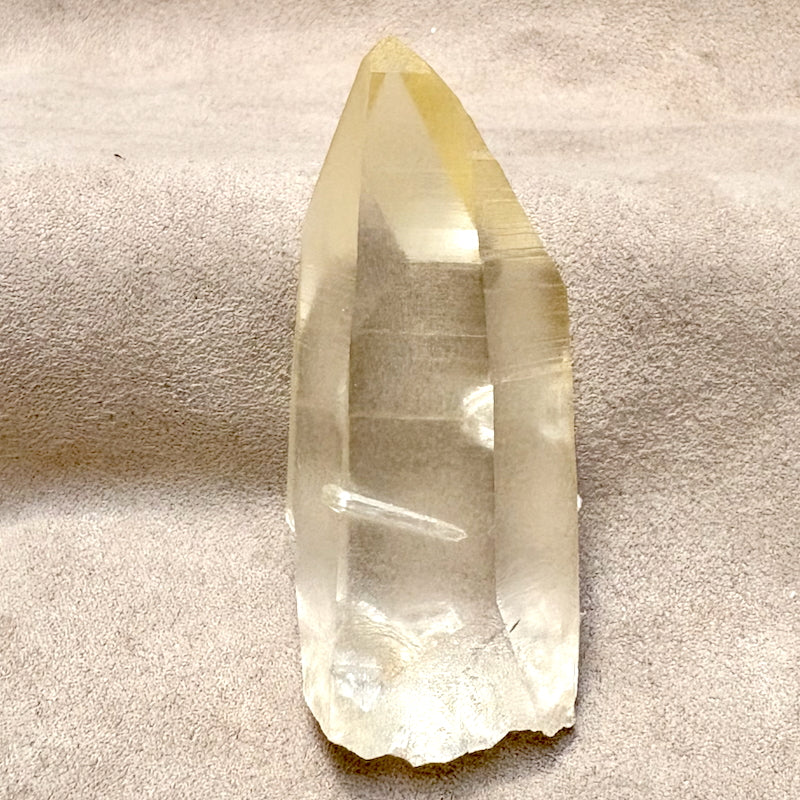 Quartz Crystal, Lemon Lemurian (Brazil)