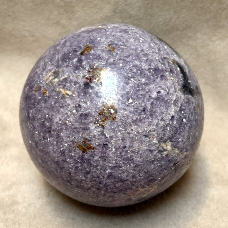 Lepidolite Sphere