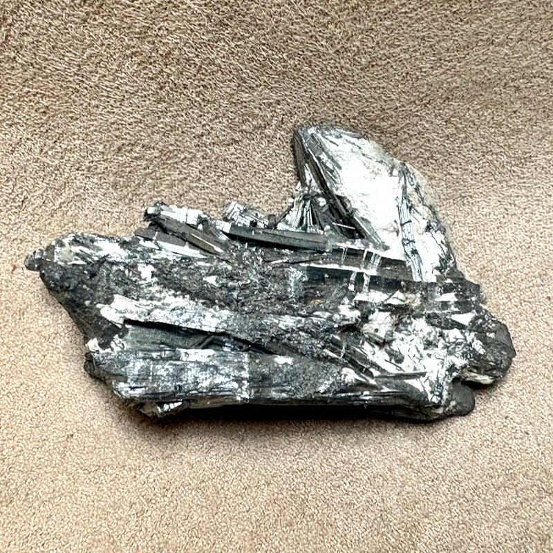 Stibnite Crystal Cluster (China)