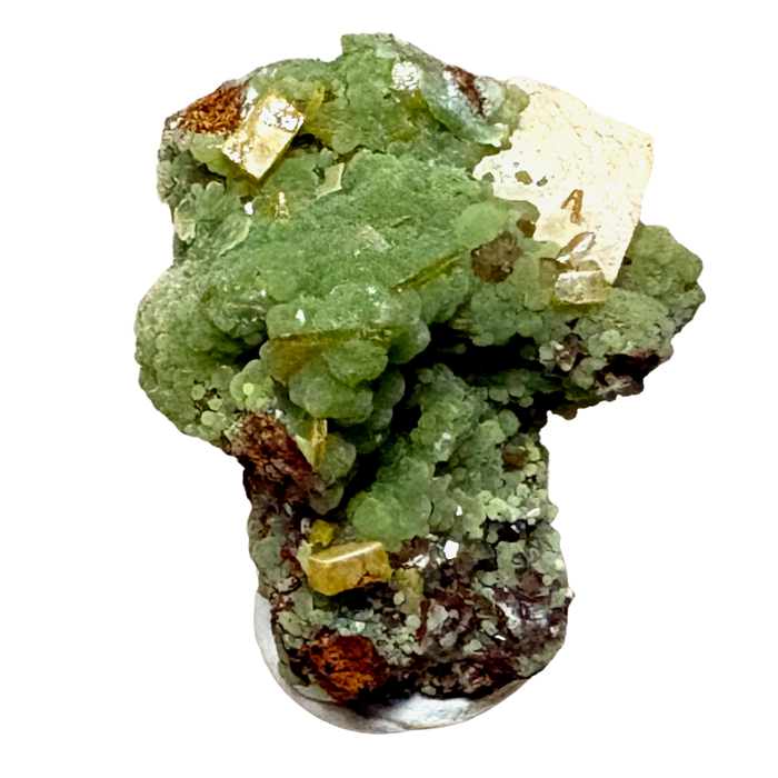 Wulfenite, Mimetite, Calcite (Mexico)