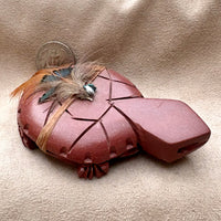 Justin Gomez Turtle Carving (Taos, New Mexico)