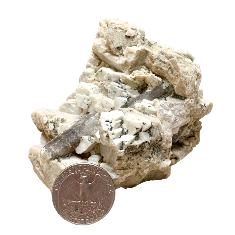 Smoky Quartz, Albite & Orthoclase (Dona Ana County, New Mexico)