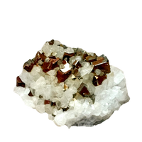 Pyrite with Calcite (Mexico)