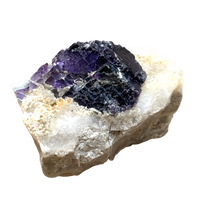 Fluorite and Quartz (Mex-Tex Mine, Socorro Co., New Mexico)