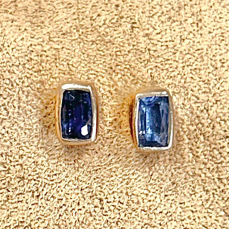 Kyanite Stud Earrings