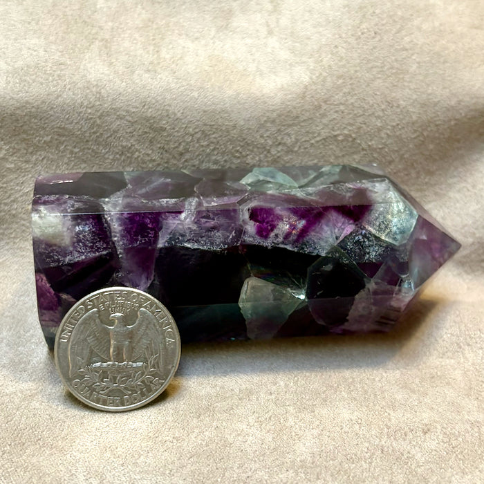 Fluorite Polished Hexagonal Obelisk