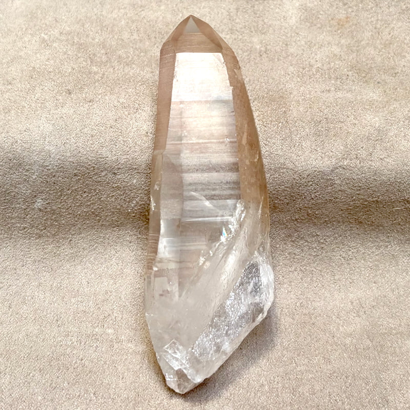 Quartz (Pink Lemurian) Crystal (Brazil)
