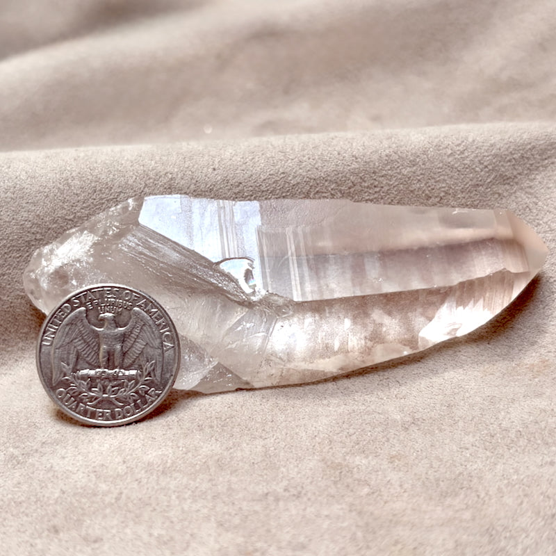Quartz (Pink Lemurian) Crystal (Brazil)