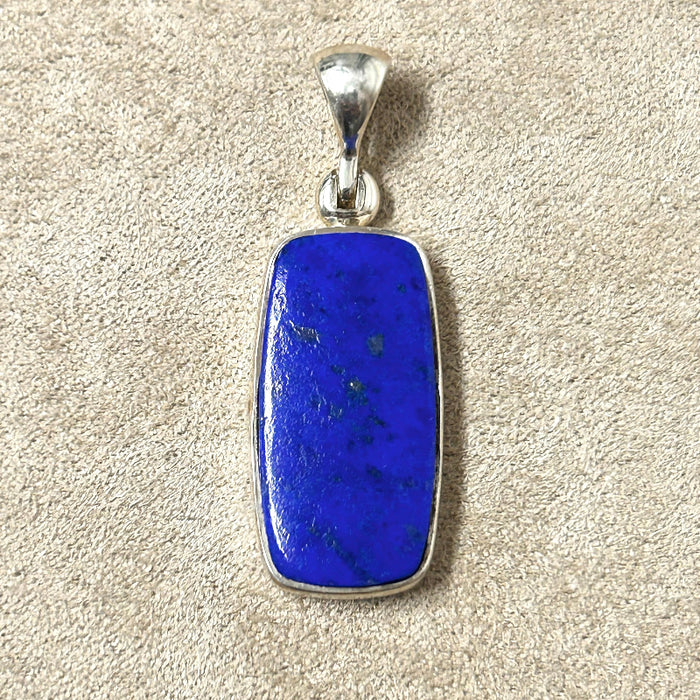 Lapis and Sterling Silver Pendant