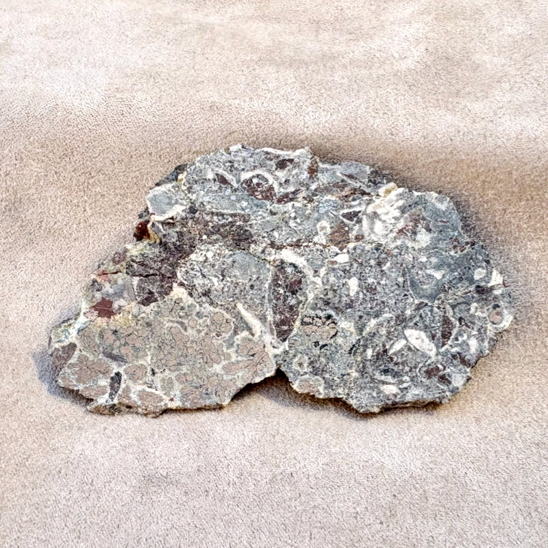 Nickelite with Native Silver (Alhambra Mine, Grant Co., New Mexico)