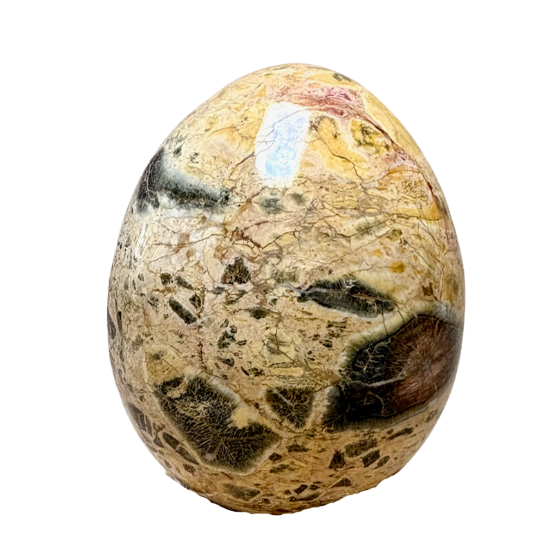 Jasper (Brecciated) Polished Egg