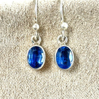 Kyanite Faceted Dangle Earrings