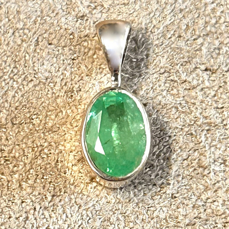 Emerald Gemstone Pendant