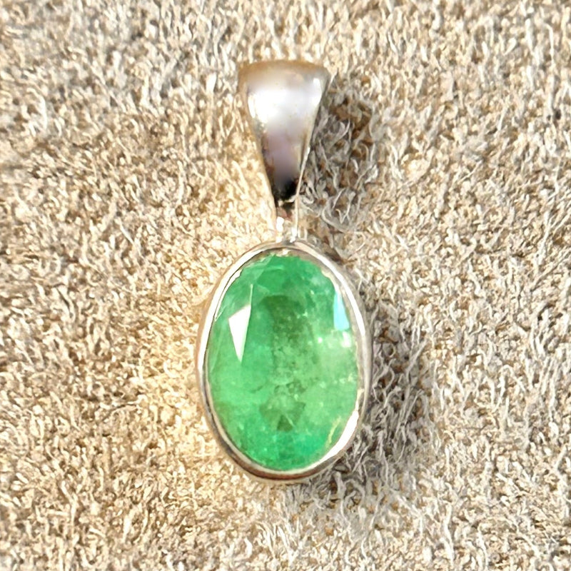 Emerald Gemstone Pendant