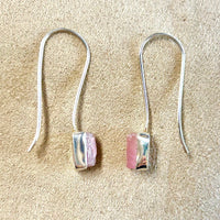 Tourmaline (Pink) Drop Earrings