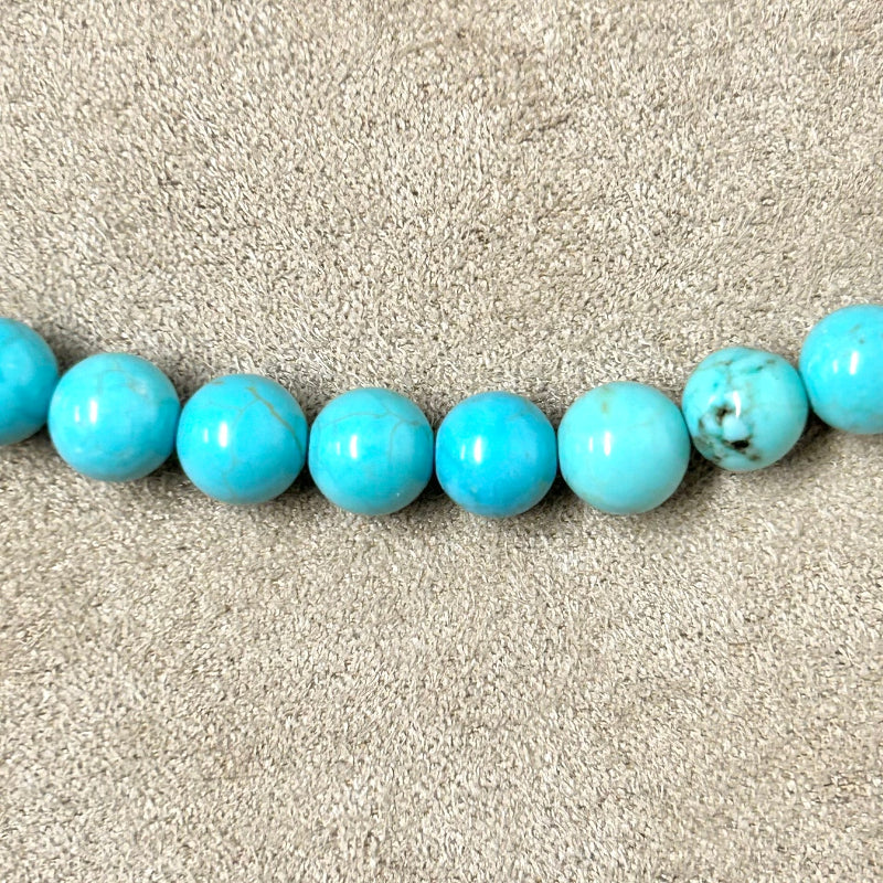 Howlite (Dyed) Bead Necklace