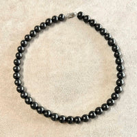 Shungite Bead Necklace
