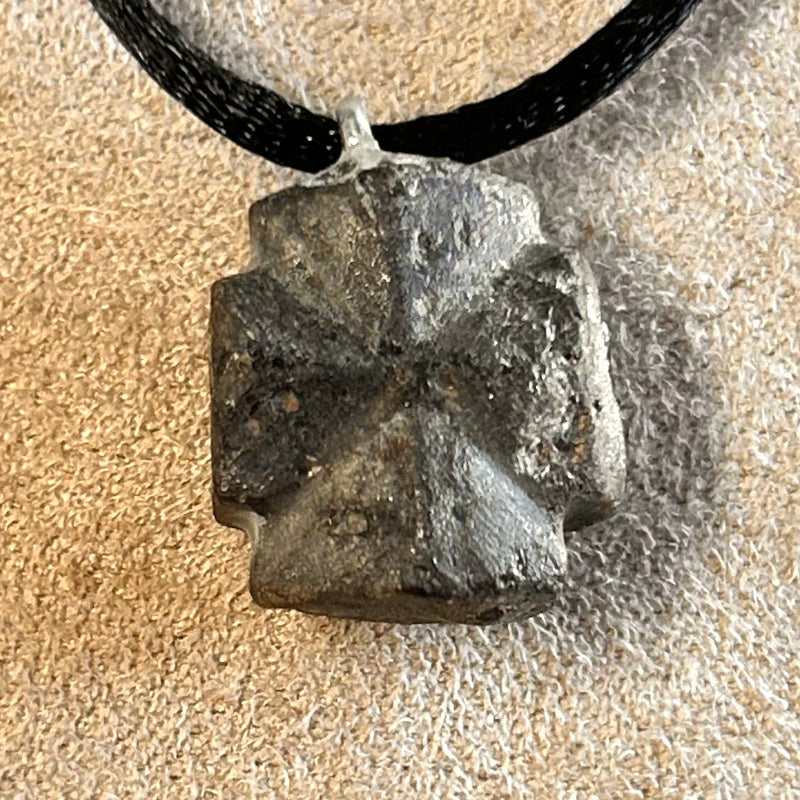 Staurolite Crystal (Taos Co., New Mexico) Pendant and Cord