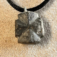 Staurolite Crystal (Taos Co., New Mexico) Pendant and Cord