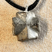 Staurolite Crystal (Taos Co., New Mexico) Pendant and Cord