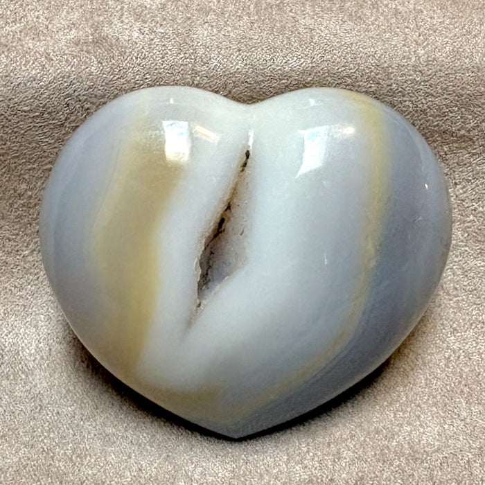 Agate Polished Heart