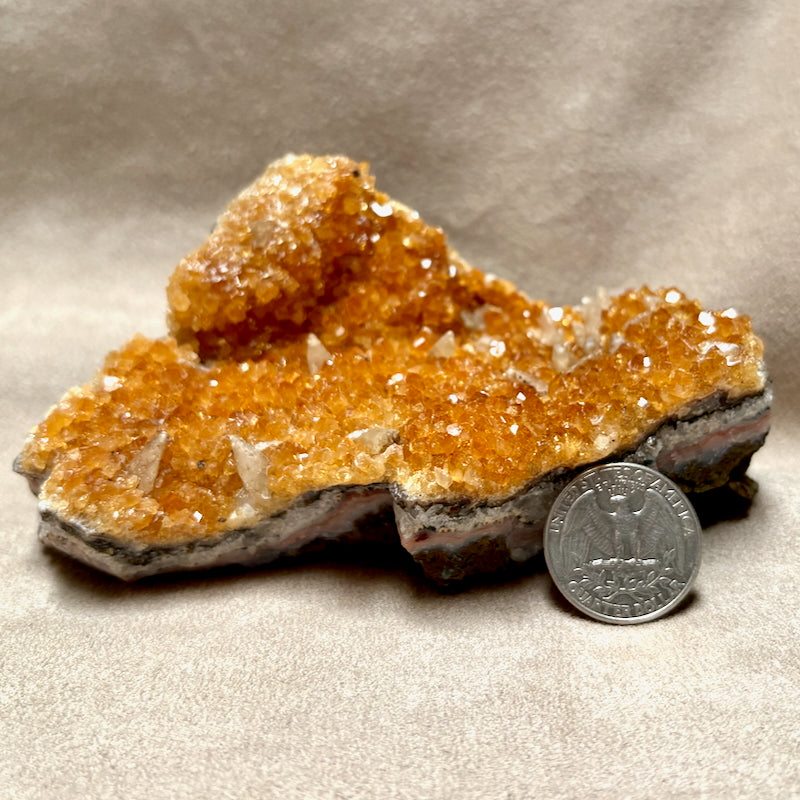 Citrine Crystal Cluster (Brazil)